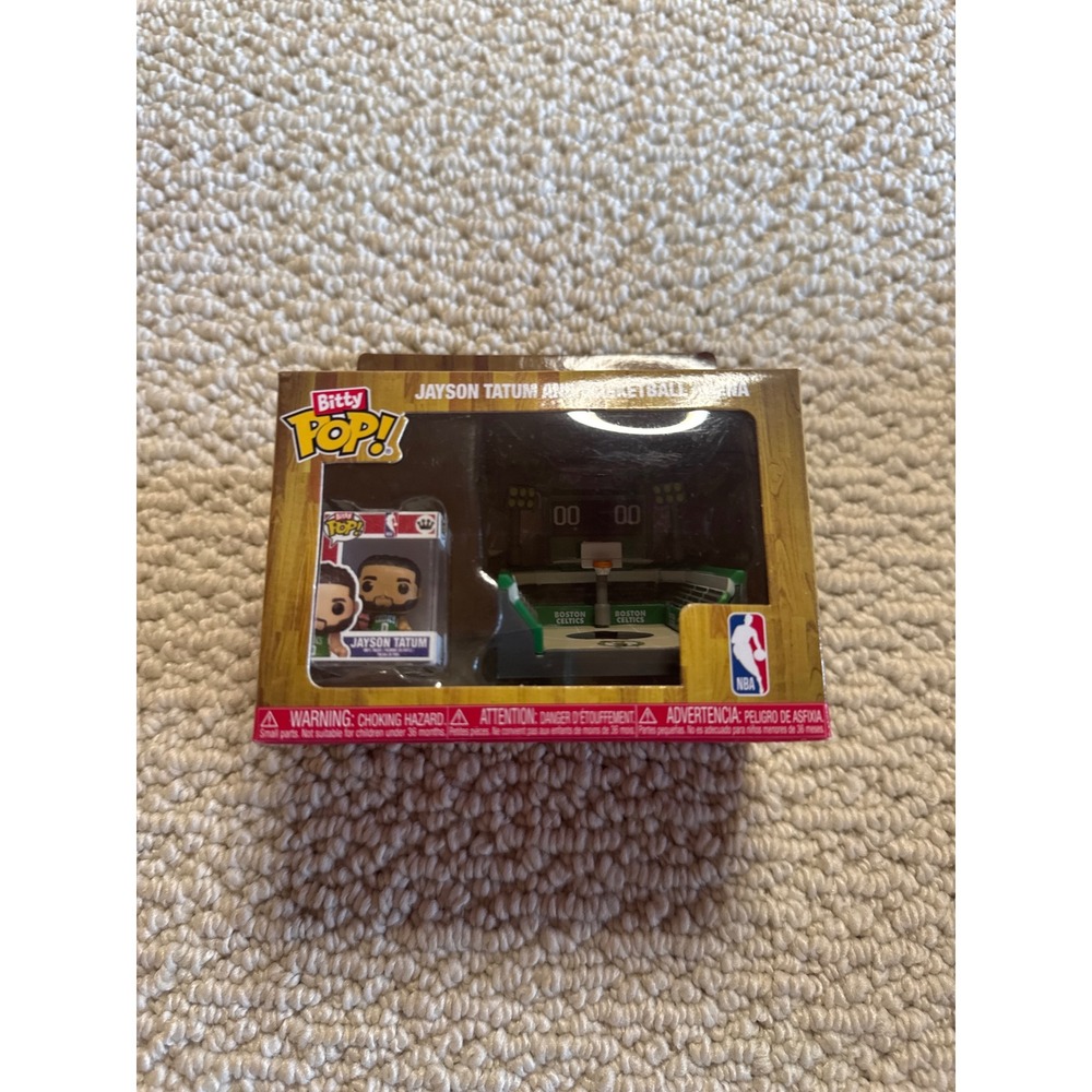 Funko Bitty Pop Town NBA Jayson Tatum Boston Celtics Basketball Arena Green 5 PC